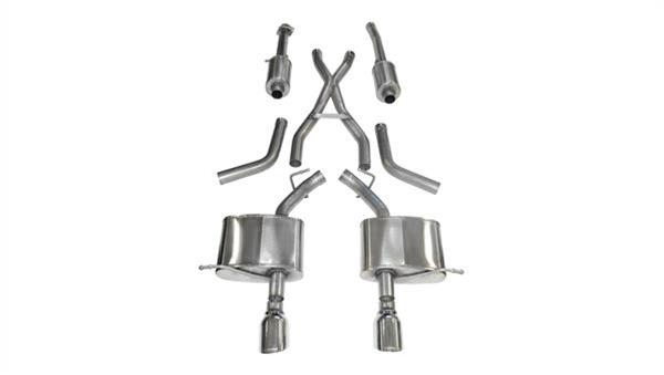 Corsa Sport Exhaust System Polished Tips 11-23 Dodge Durango 5.7